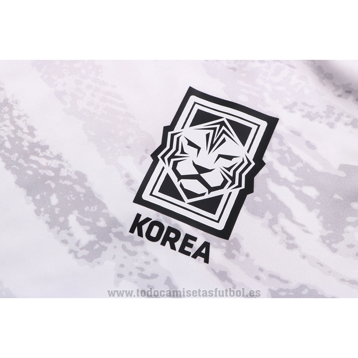 Camiseta de Entrenamiento Corea del Sur 2022-2023 Blanco
